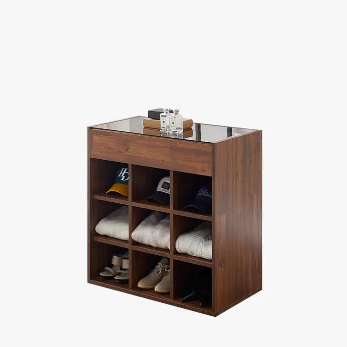 디자인3013 드레스룸 오픈 수납장 750 (4 color)