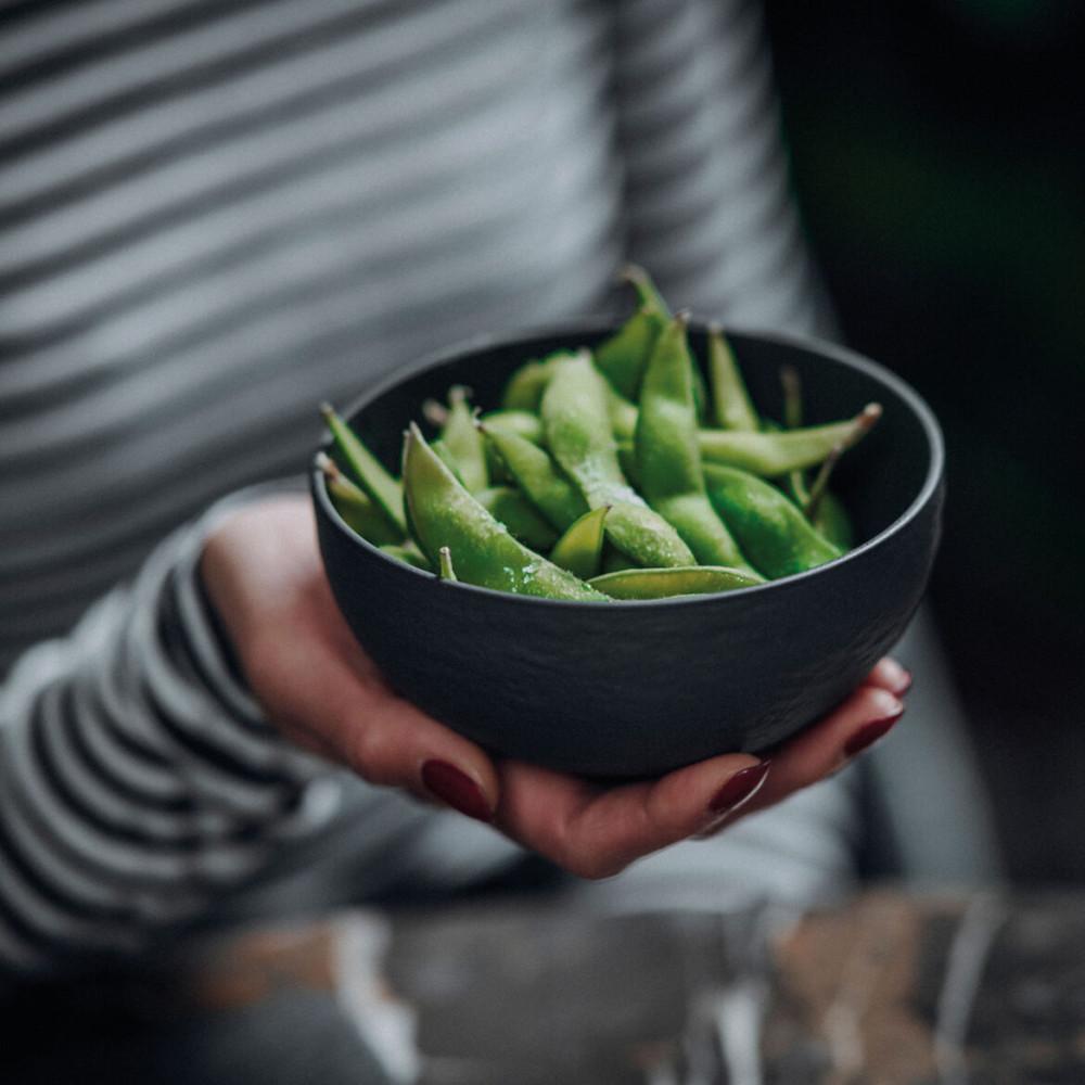 빌레로이앤보흐 매뉴팩처락 블랙&화이트 밥공기