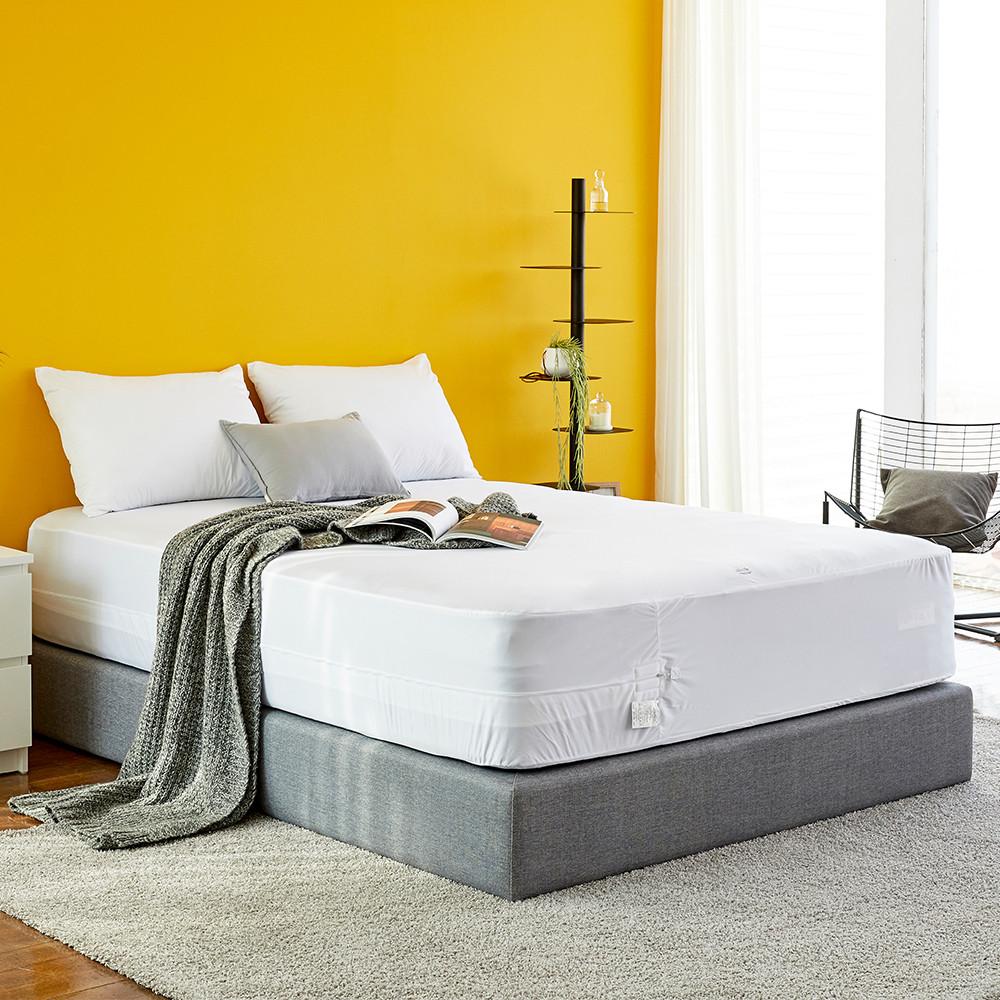 프로텍트어베드 알러집 6면방수 진드기 차단 호텔 침대 매트리스방수커버 지퍼형