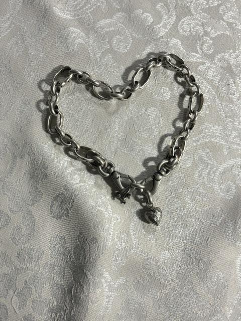 Wwood) i love u choker