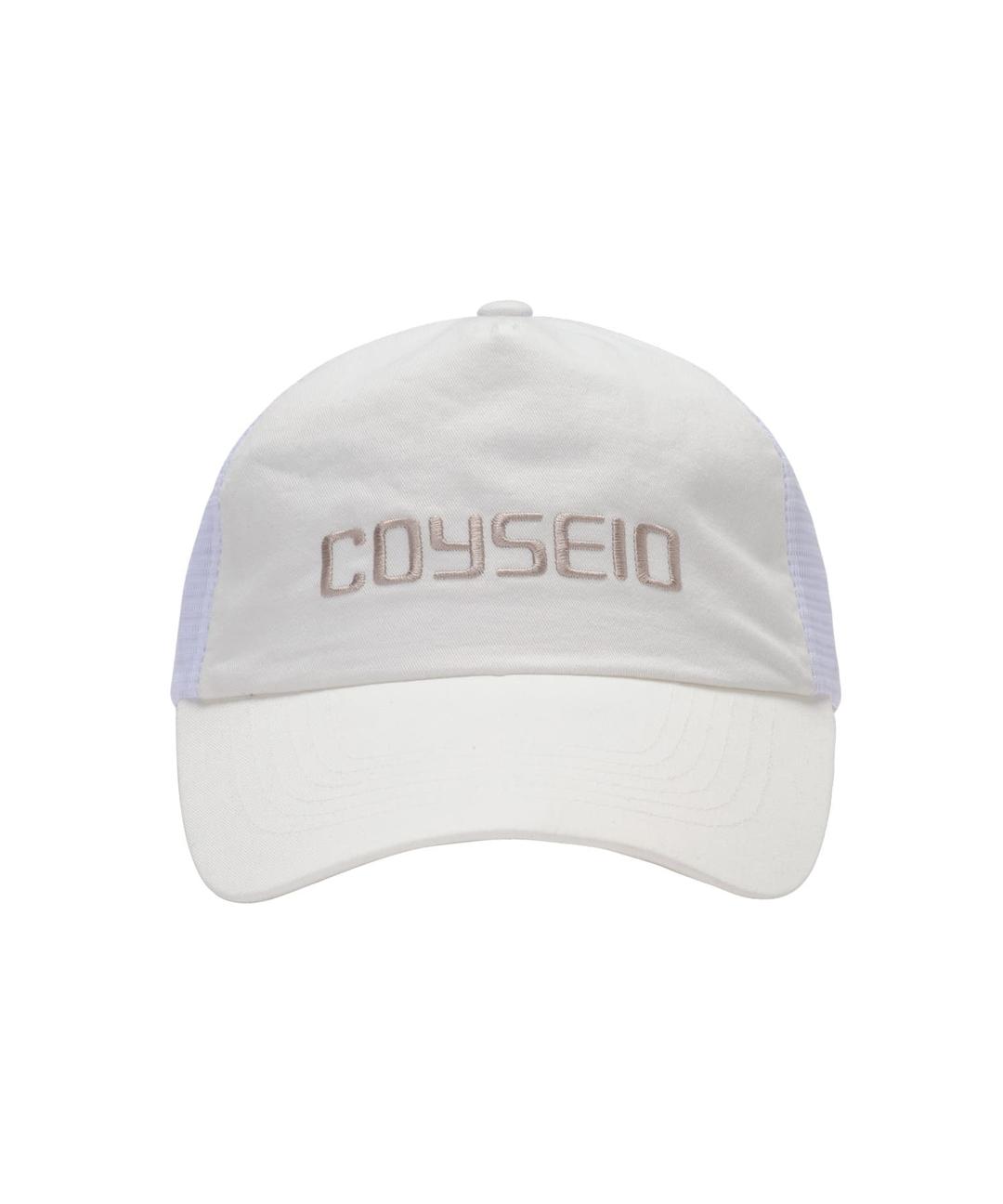 LOGO MESH CAP WHITE