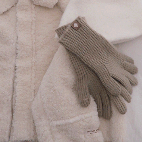 포근 베이지 장갑