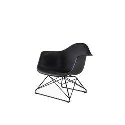 Eames Low Wire Base Arm Shell Plastic (black / black)