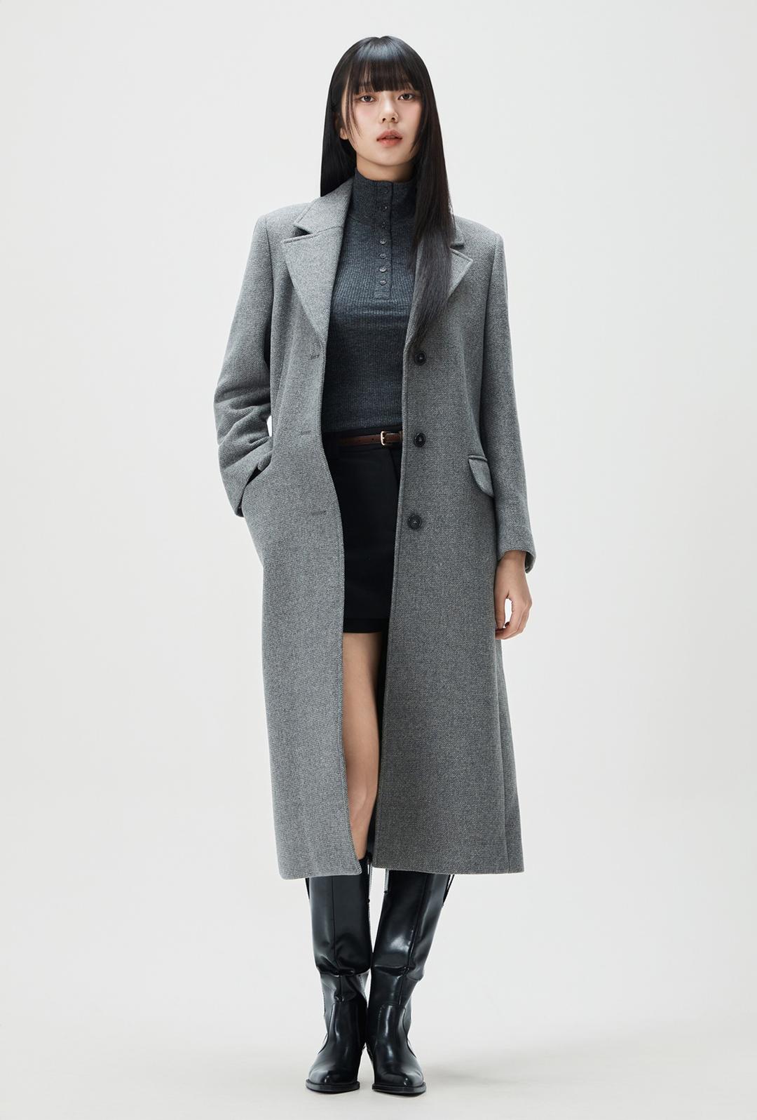 [리오더]울 블렌디드 싱글 롱 코트 RE JHFV0PB_MIWJHG14QB