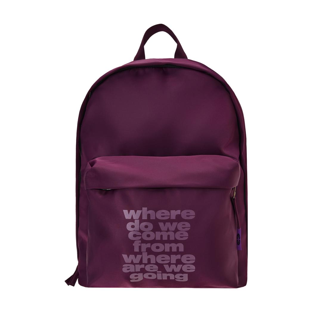 ERTR Nylon Backpack Purple