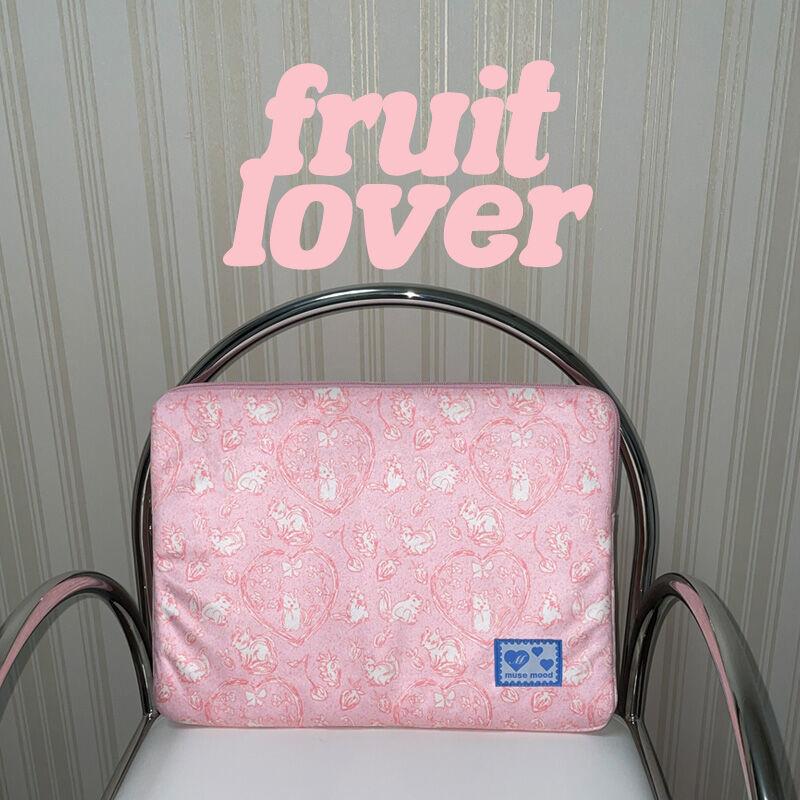 [뮤즈무드] fruit lover laptop pouch (노트북파우치)