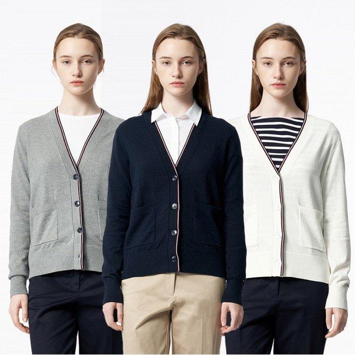 [공식] 오가닉 코튼 글로벌 스트라이프 가디건 3종 택1 (T22D0KCD002WT2)