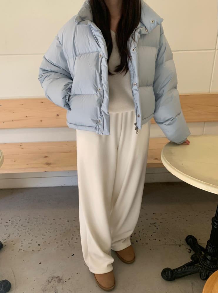 [르라니] 플로 덕다운 숏 패딩 (3color)