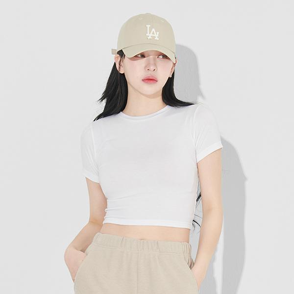 🌸봄맞이특가🌸 당일발송 / 무지 크롭 반팔티 - 기본크롭 슬림핏 핏보장 레이어드 쫀쫀 여름 레이어드 데일리 기본템