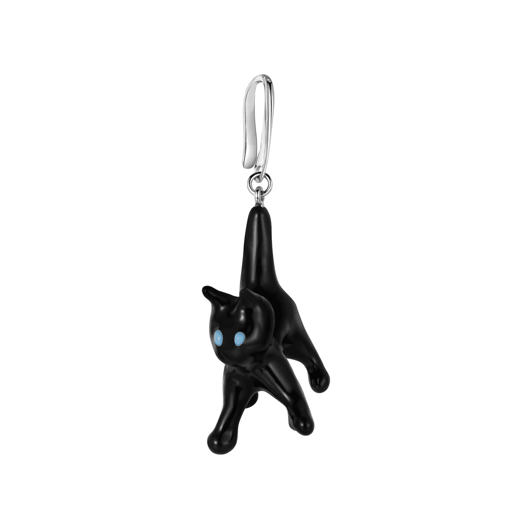 Electric Girl / Scared Cat Pendant