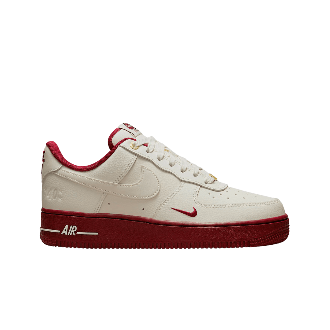 (W) Nike Air Force 1 '07 SE 40th Anniversary Sail Team Red