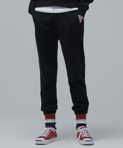 우먼즈 스웨트 조거 팬츠 [블랙]