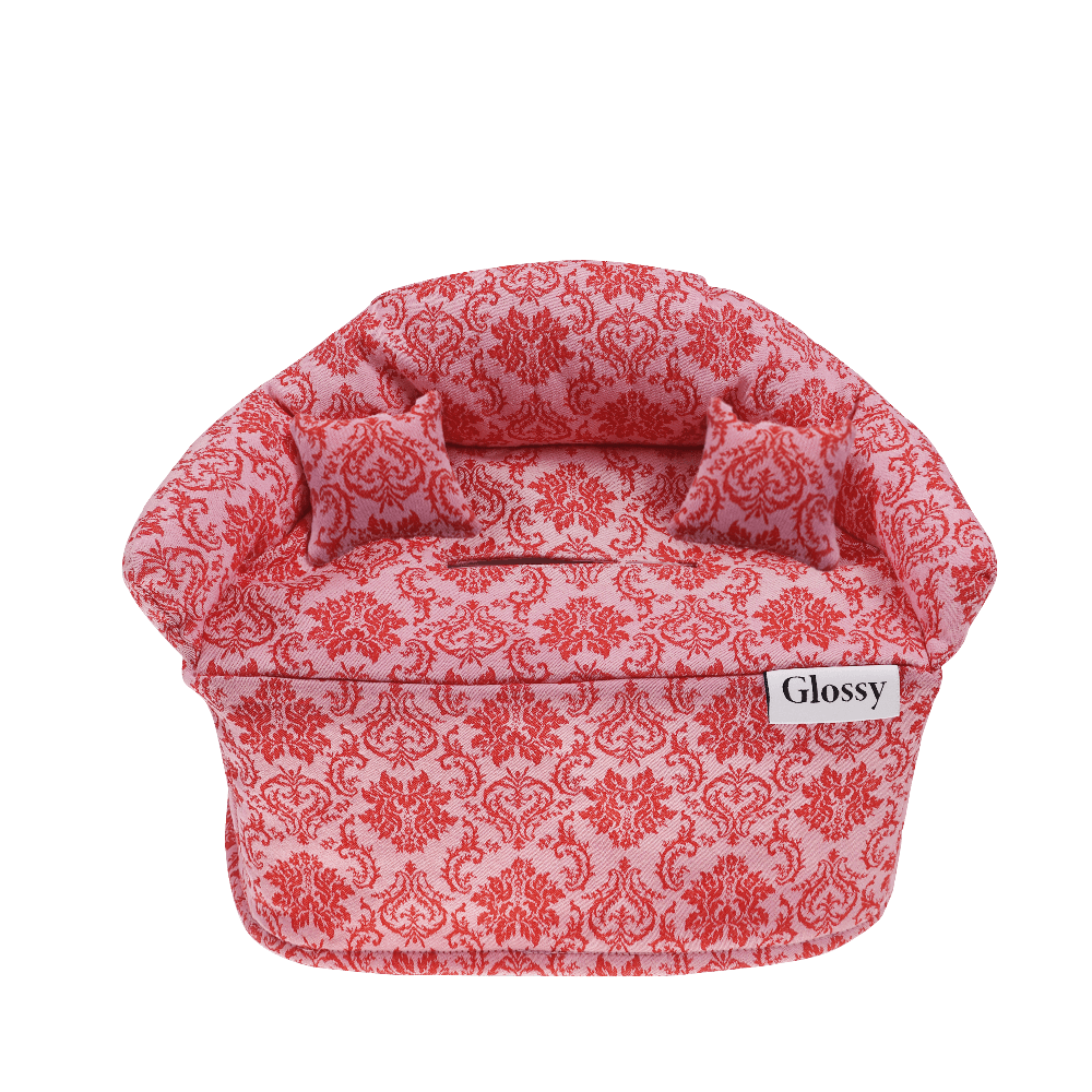 Vintage flower  sofa tissue cover(pink)