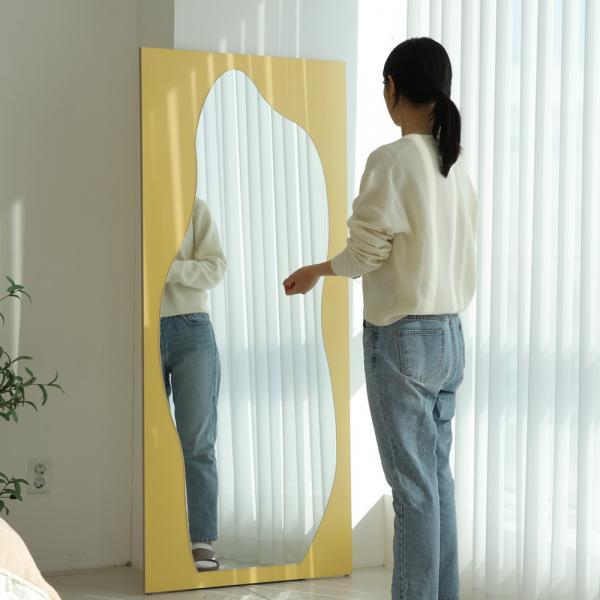 블라썸 파손방지 강화 비정형 전신거울 3colors
