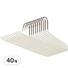 제이밀 슬림 바지 걸이, 크림, 40개