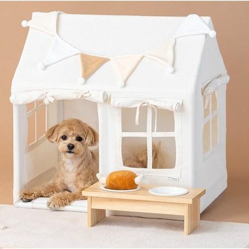 펫초이스 댕피스텔 강아지 텐트 고양이 쿠션 숨숨 집 하우스 - 쿠션하우스 | 쿠팡