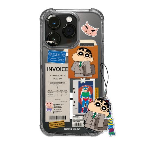 Crayon Shin-Chan Sticker Collage Magsafe Case_Worker