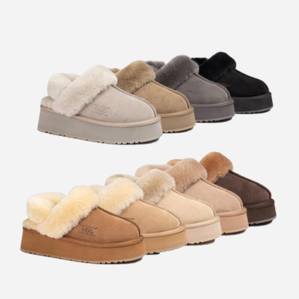 ⭕지나 강추픽⭕OZWEAR UGG 오즈웨어 3WAY 플랫폼 디스켓 슬리퍼 4.5