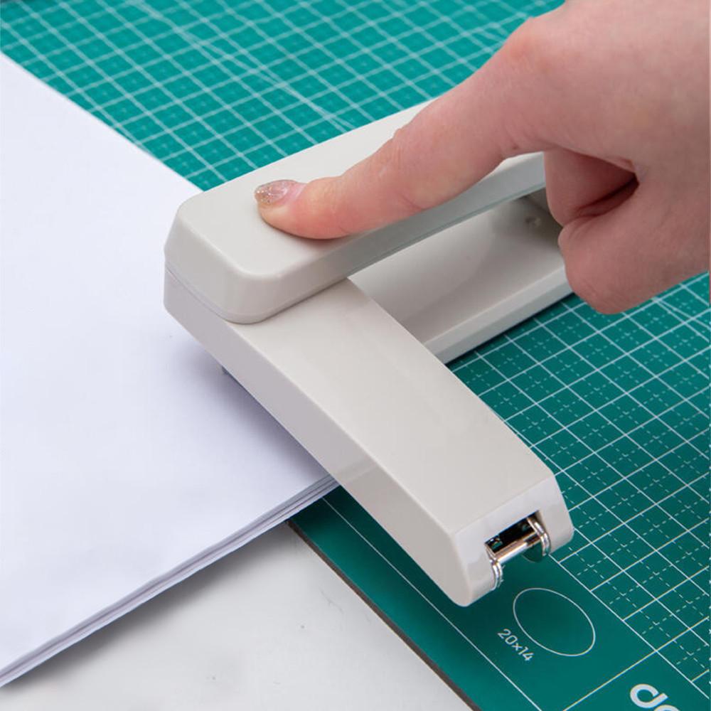 DELI 델리 중철제본 스테이플러 360도 회전 호치케스