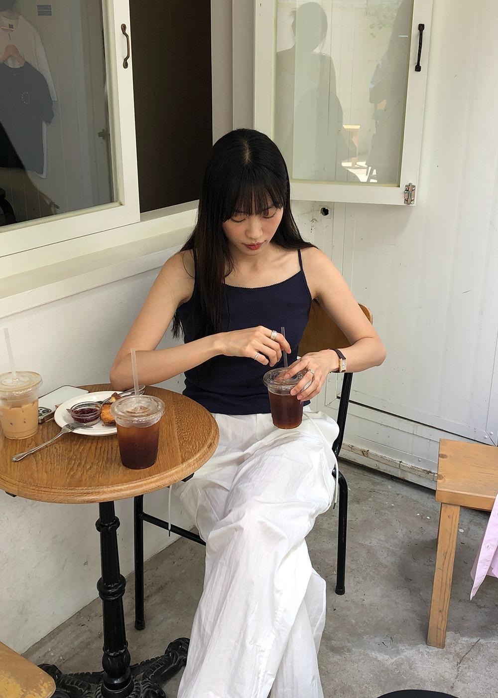 선데이업 Lace Sleeveless Top - 4 Colors