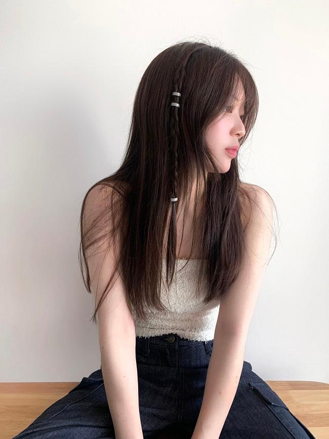 (2pcs) ﻿cubic disco pin 디스코핀 큐빅디스코핀 헤어커프