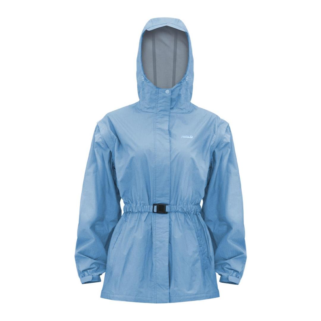 Detachable Worry proof Wind Breaker -Light Blue
