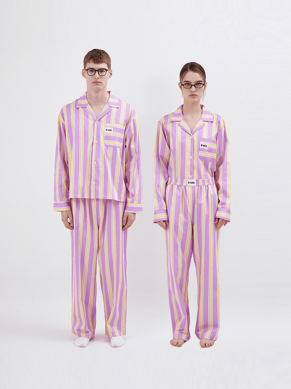 *3차 리오더* (Unisex) 프렌치 라일락 파자마 세트