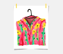 4050 아트 포스터_봄을 입다 (Size 40x50)