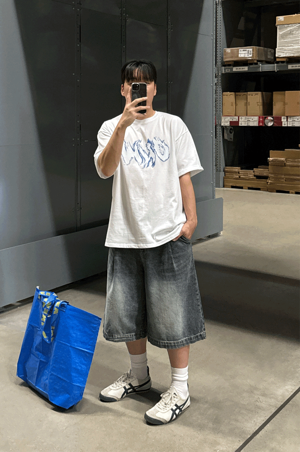 그레이시 버뮤다 데님