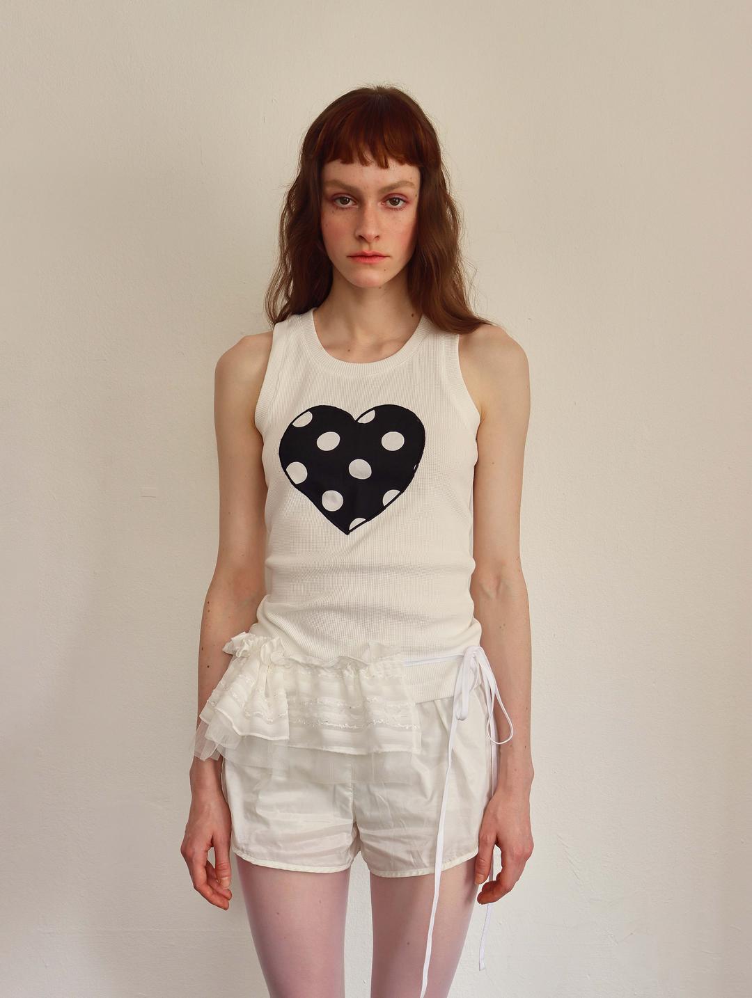 LOVER SLEEVELESS WHITE