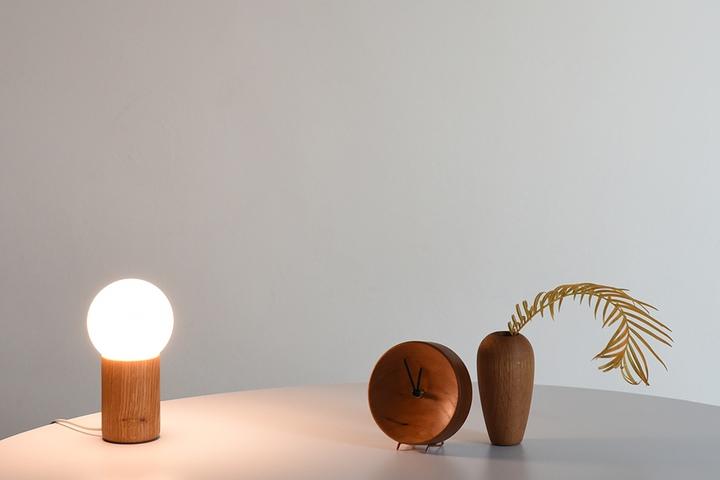 글라스 유리볼 원목 조명(아이조명)