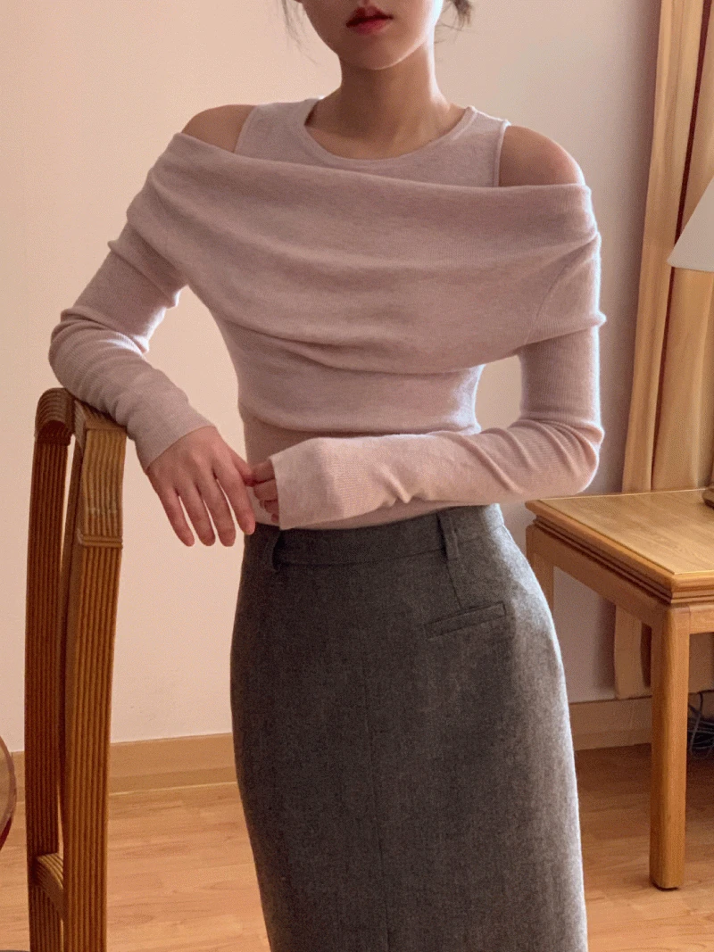 [11/26 6pm 할인종료] 리넷 knit (2col)