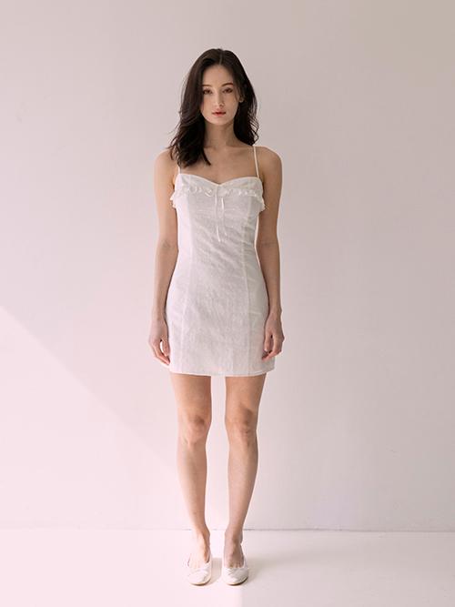 [4/7 예약배송] Bibi dress (White)