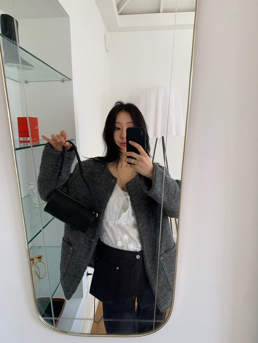 아키텍트 VEIL TWEED JACKET (2COLOR)