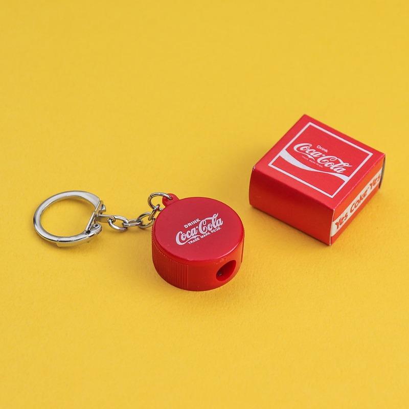 Vintage Coca-Cola Pencil Sharpener Keyring