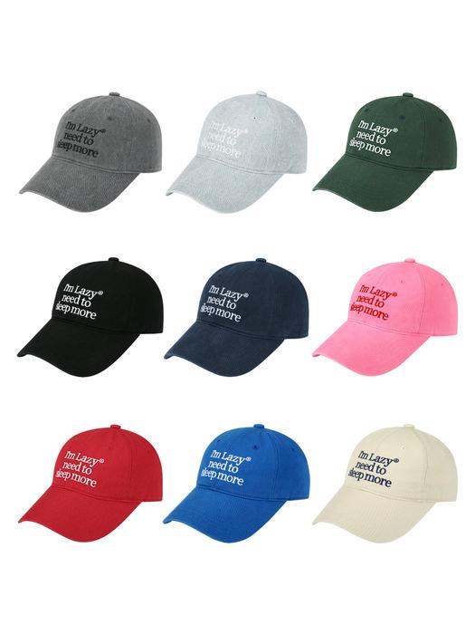 Sleep More Washing Ball Cap(9colors)
