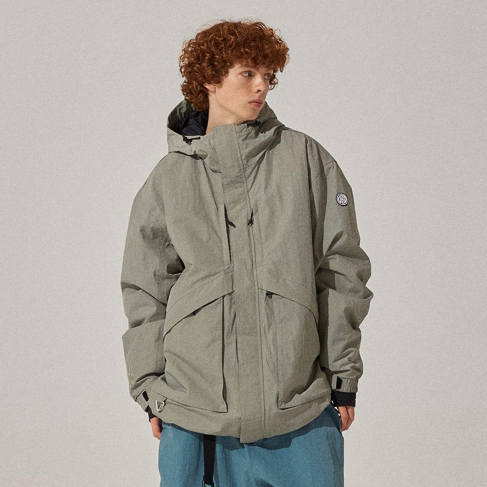 2425 UNBIND TRIBE JACKET - L.KHAKI 언바인드 스노우보드복 자켓 남여공용