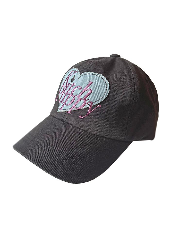 KITCH PUPPY BALL CAP CHARCOAL