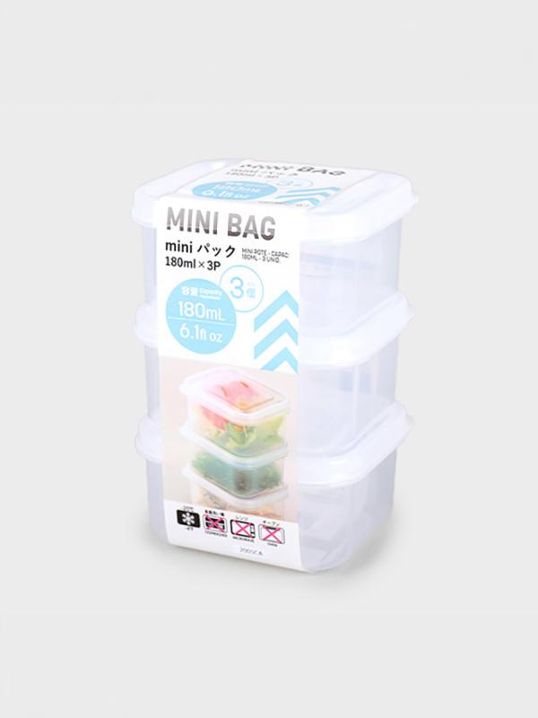 미니 반찬통 180ml 3개입