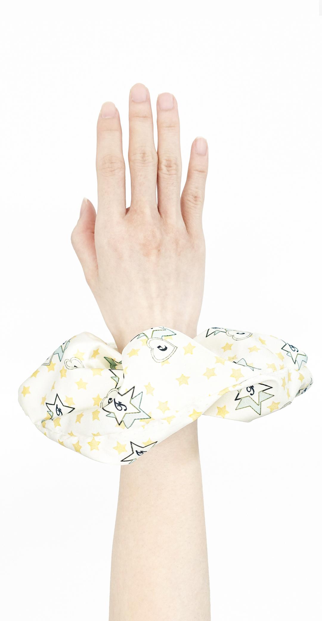 [F.E.E.S] popping heart&star scrunchie