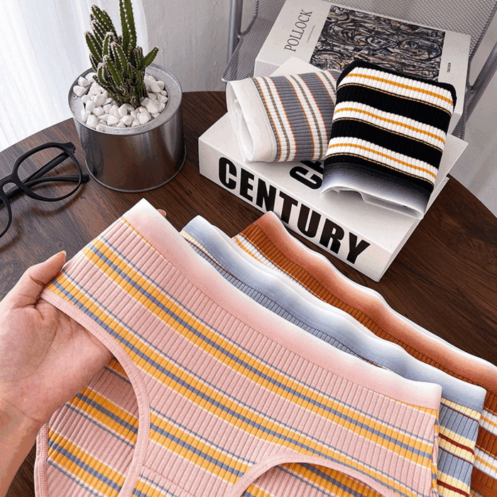 딥 레트로 스트라이프 팬티