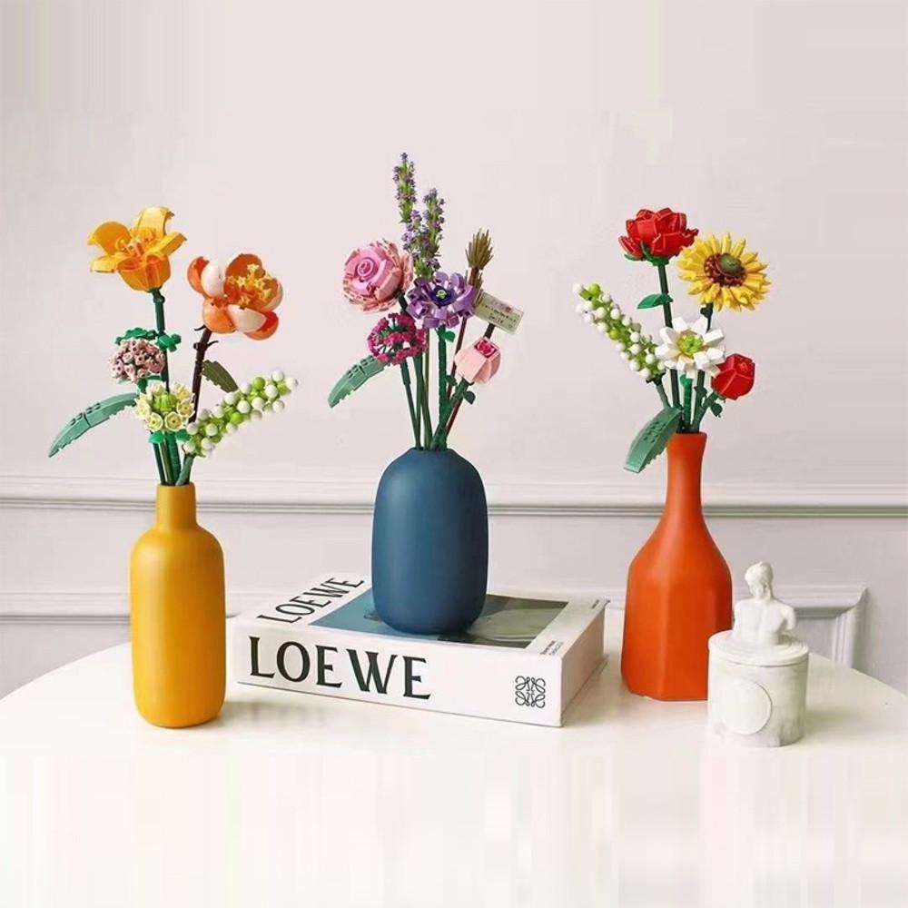 블럭 꽃 꽃다발 부케 플라워 라벤더 가든 블럭