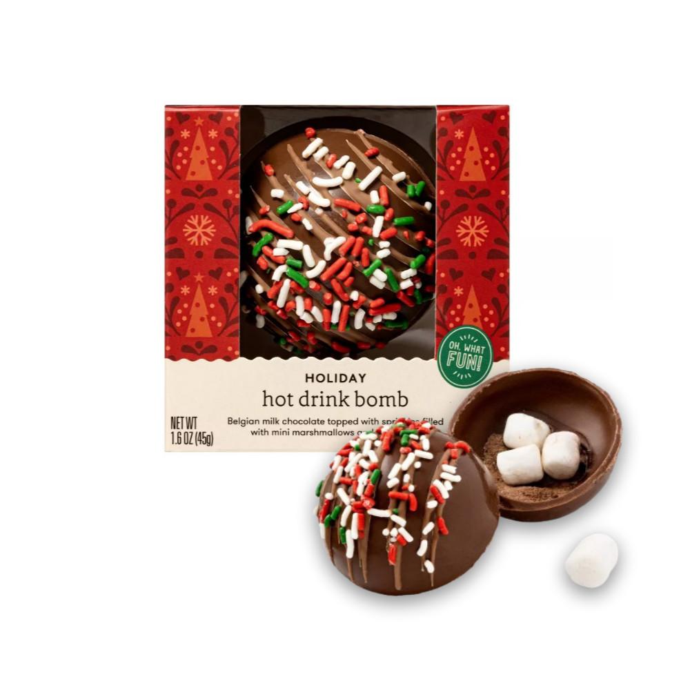 크리스마스 벨기에 밀크 초콜릿 핫 코코아밤 45g [원산지:상세설명에 표시]