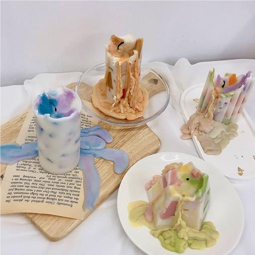 !무료선물포장!청키캔들(타원 석고트레이 증정) 정크캔들