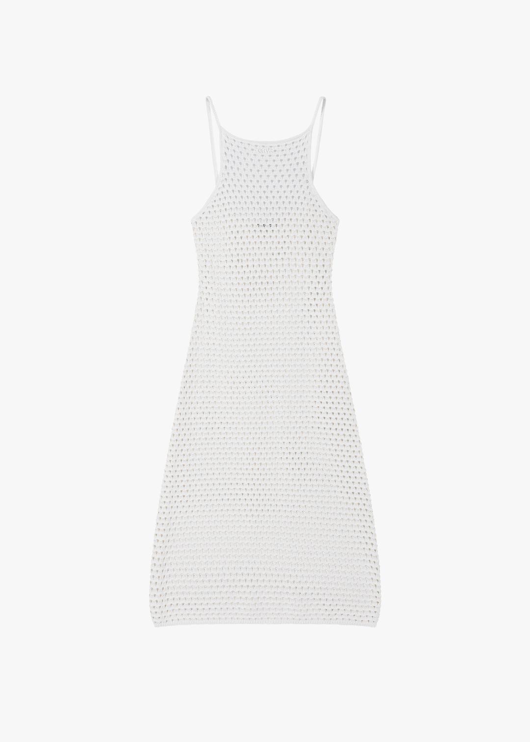 WYLER HALTER-NECK KNIT ONE-PIECE [2COLOR]