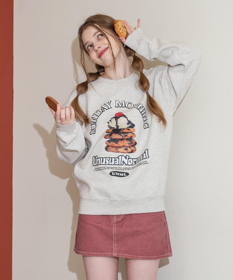 COOKIES SWEAT SHIRT _ OATMEAL