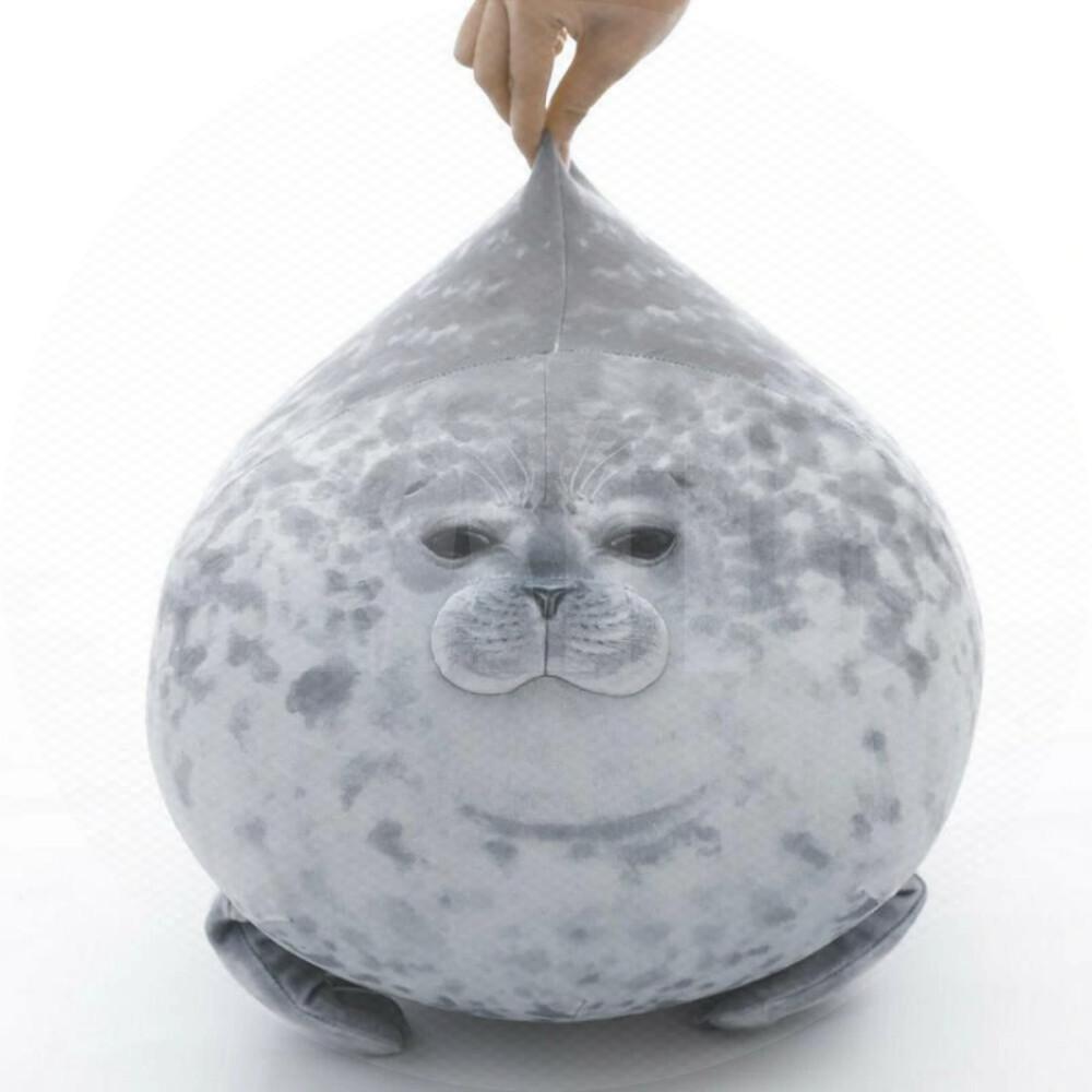 하프 물범 인형 물개 쿠션 베개 대형