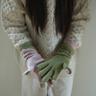 CASHMERE BLENDED GLOVES [YA302]