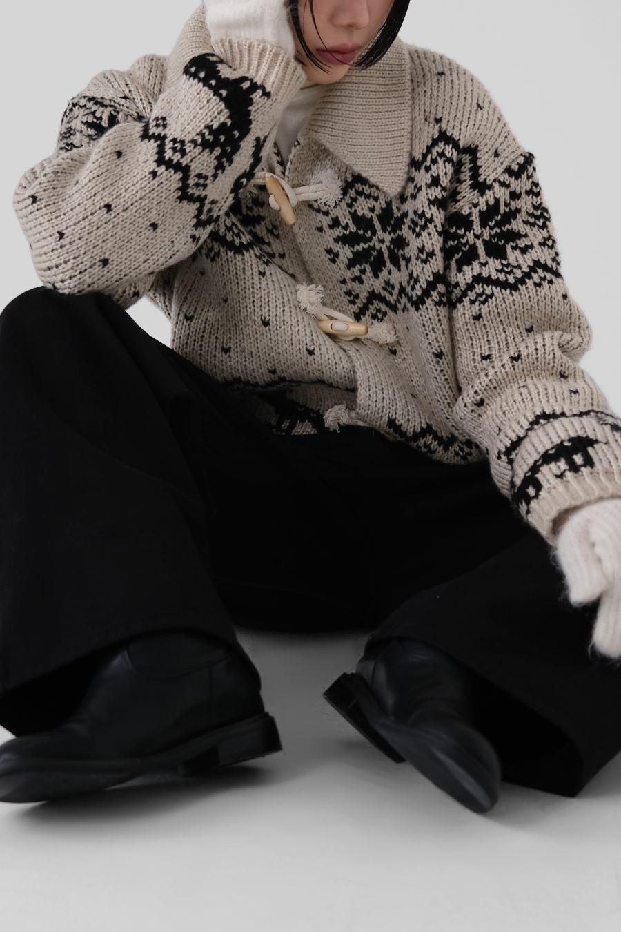 어텀 윈터토글가디건