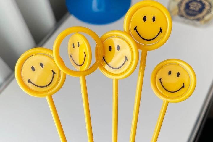 스마일 회전 머들러